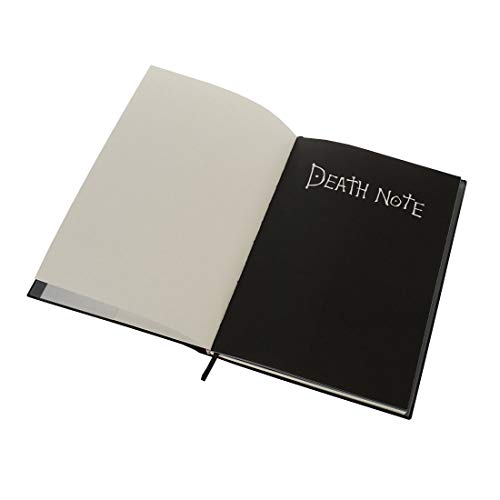 Cuaderno de la Muerte de Light Yagami para los Fans de Death Note | con Pluma de Ave