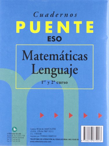 Cuaderno De Lenguaje. Puente 2º ESO. Ejercicios Básicos Para Preparar El Paso A 3er Curso De La Eso