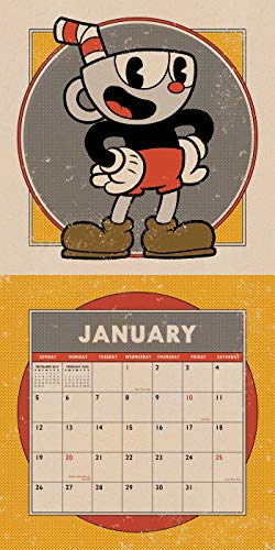 Cuphead 2020 Square Wall Calendar