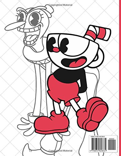 Cuphead Coloring Book: Great Gift Coloring Books For Adults, Tweens (Stress Relieving For Anyone)