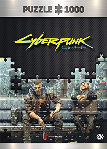 Cyberpunk 2077 Metro | Puzzle 1000 Piezas | Incluye póster y Bolsa | 68 x 48 | Videojuego | Rompecabezas para Adultos y Adolescentes | para Navidad y Regalos | Decoración