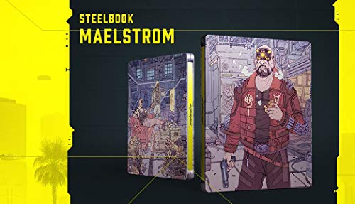 Cyberpunk 2077 - Steelbook „MAELSTROM“ - [enthält kein Spiel] [Importación alemana]