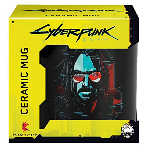 Cyberpunk 2077 Taza Digital Ghost Johnny Silverhand Samurai 325ml Cerámica