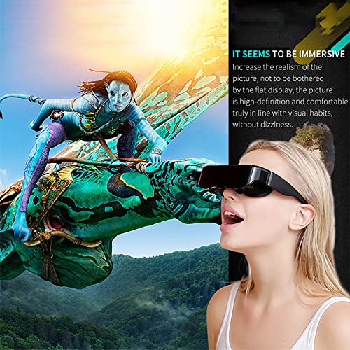 CYLZRCl Auriculares Realidad Virtual 3D VR, Gafas Retina Súper Inteligentes, 2G+16G Memoria Admite Plug and Play De Type-C, Conectar Computadora, PS4, Xbox, Switch, Compatible Android Y WindowsMobile
