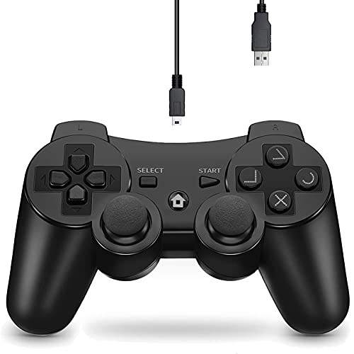 Cypin - Mando inalámbrico para PS3 (Bluetooth, 6 ejes, USB, mando inalámbrico)