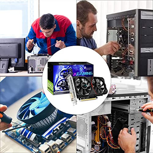 DAMAJIANGM Profesional Tarjeta Gráfica Geforce GTX 960 4gb Gddr5 128 bits Pci-e 3.0 16x Gráficos Computadora de Escritorio Negro para Tarjetas NVIDIA Geforce GTX960 Hdmi Dvi Game Use