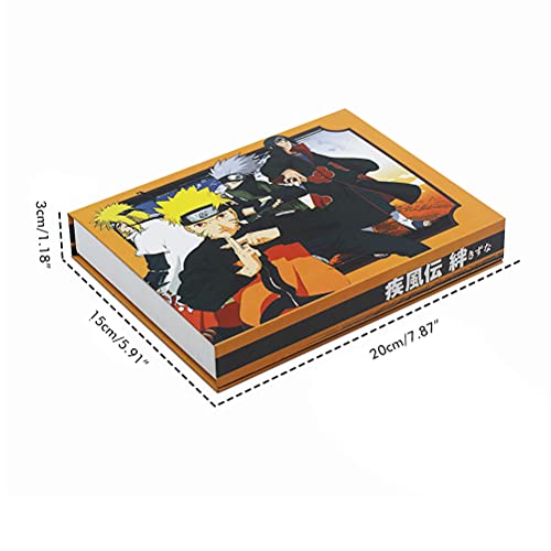 Dan&Dre Naruto Requisiten Naruto, 7 piezas/juego de anime japonés, cosplay Kunai, accesorios, set anime, cosplay, caja de regalo, juguete de disfraz