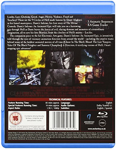 Dante's Inferno [Blu-ray] [2009] [Reino Unido]