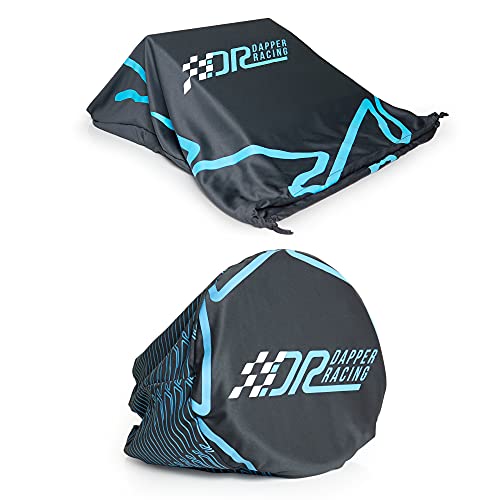 DAPPER RACING | Fundas SIMRACING para Volante y Pedales | Compatible con la mayoría de Modelos de Volante y Pedales de conducción | G29 - G920 - G923 | T150 / TMX Pro - T300 - TX - T500 - TGT