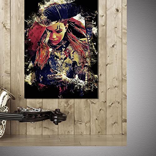 DariusCC Horizonte Zero Dawn - Póster de pared (20 x 30 cm), diseño con texto en inglés "NoFramed