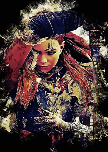 DariusCC Horizonte Zero Dawn - Póster de pared (20 x 30 cm), diseño con texto en inglés "NoFramed