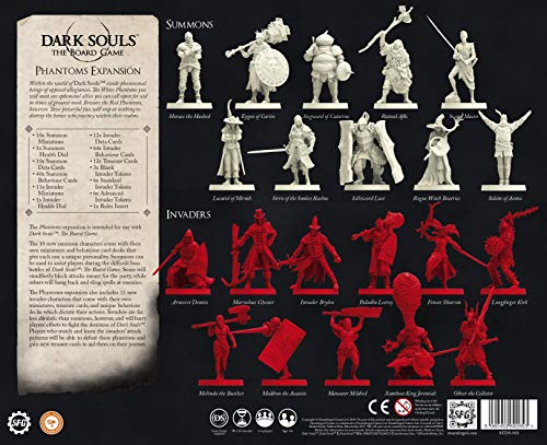 Dark Souls The Board Game - Phantom Expansion - English Edition Unisex Juego de Mesa Standard