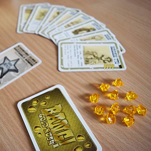 DaVinci Editrice Bang! Gold Rush - Expansión de juego de cartas (en inglés) , Modelos/colores Surtidos, 1 Unidad