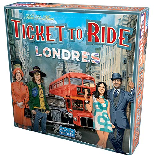 Days of Wonder Aventureros al Tren Londres ES/PT, Color (DW722461ML)