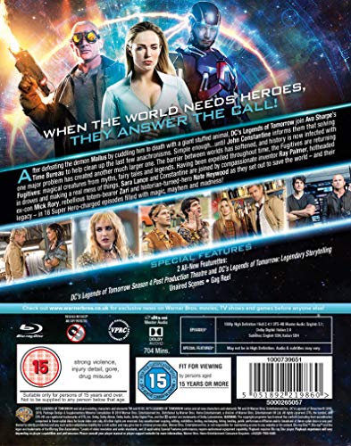Dc Legends Of Tomorrow S4 [Edizione: Regno Unito] [Blu-ray]