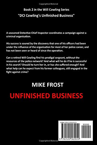 DCI Cowling's Unfinished Business (Will Cowling Series)