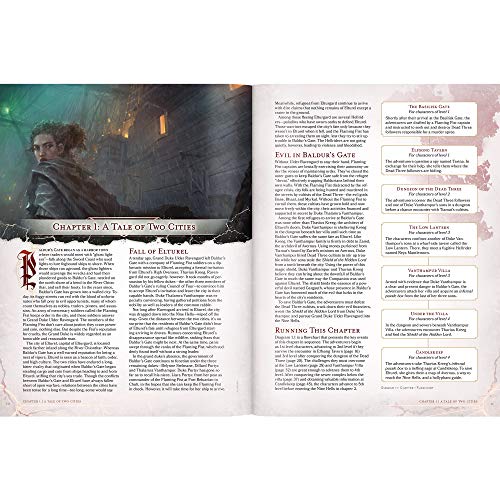 D&D RPG BALDURS GATE DECENT INTO AVERNUS HC (Dungeons & Dragons)