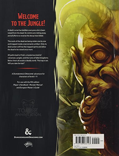 D&D RPG TOMB OF ANNIHILATION HC (Dungeons & Dragons)