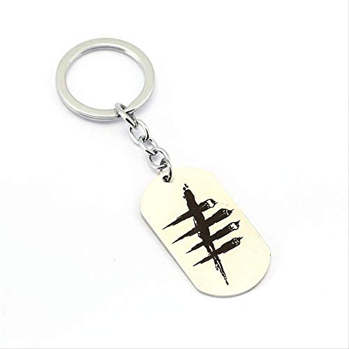 DdA8yonH Llavero Dead by Daylight Keychain Men Key Rings Holder for Gift Car Key Chain Jewelry Game Souvenir