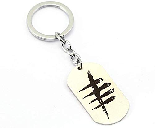 DdA8yonH Llavero Dead by Daylight Keychain Men Key Rings Holder for Gift Car Key Chain Jewelry Game Souvenir