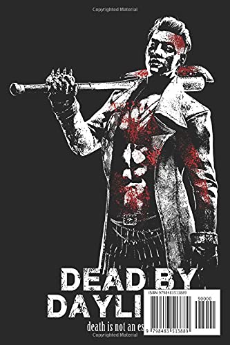 Dead By Daylight Death Is Not An Escape Notebook: The Trickster - Letter Size 6 x 9 inches, 110 wide ruled pages