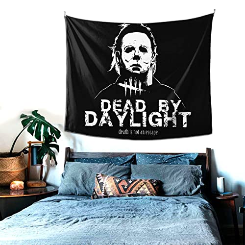 Dead By Daylight Michael Myers Tapiz Mantel Horror The Videogame Dbd Killers Juego Tapices Poliéster Picnic Manta 80x60 pulgadas