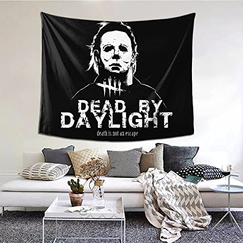 Dead By Daylight Michael Myers Tapiz Mantel Horror The Videogame Dbd Killers Juego Tapices Poliéster Picnic Manta 80x60 pulgadas