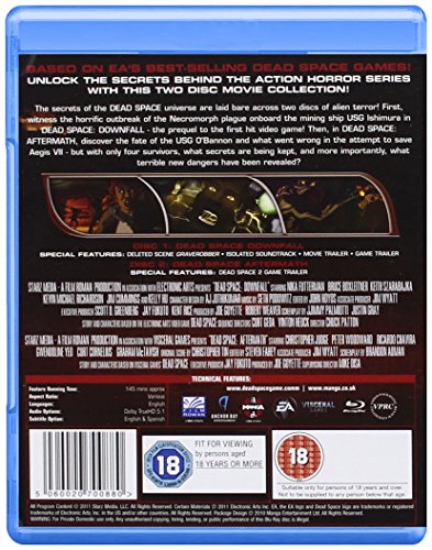 Dead Space - Movie Double Pack [Blu-ray] [Reino Unido]