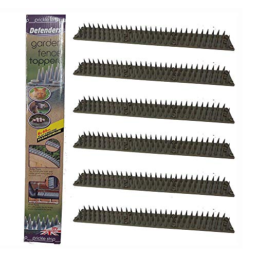 Defenders Valla de jardín (Banda de espino Aufsatz – 6 Unidades, Multicolor, 5.05 X 8.04 X 21.01 cm, stv909