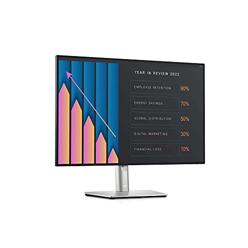 Dell U2421E Écran de PC 24" UltraSharp WUXGA LCD à rétroéclairage LED IPS 60 Hz 8 ms Noir, Argent