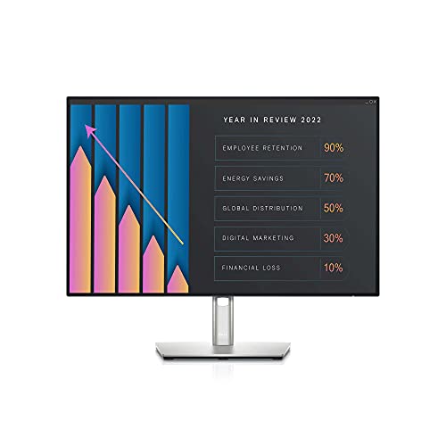 Dell U2421E Écran de PC 24" UltraSharp WUXGA LCD à rétroéclairage LED IPS 60 Hz 8 ms Noir, Argent