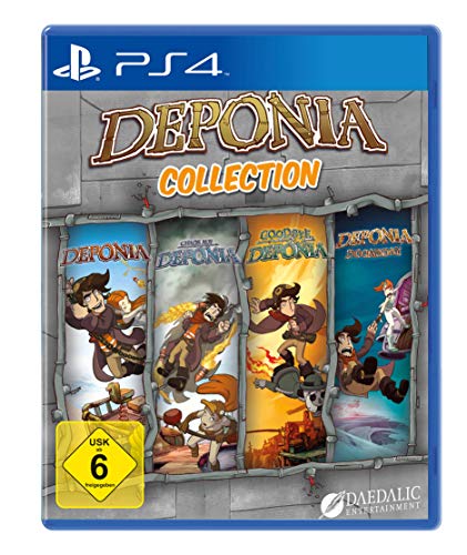 Deponia Collection (PS4 Deutsch) [Importación alemana]