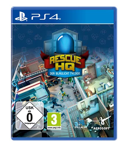 Der Blaulicht Tycoon - Rescue HQ (PlayStation PS4) [Alemania] [Blu-ray]