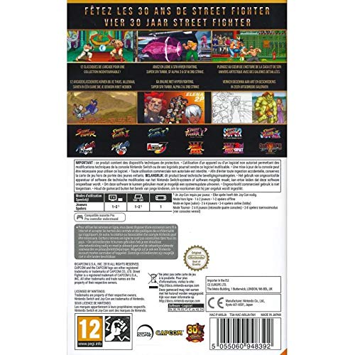Desconocido Colección Street Fighter 30th Anniversary