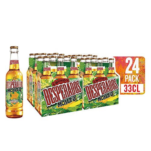 Desperados Mojito Cerveza - Pack de 24 Botellas x 330 ml - Total: 7.92 l