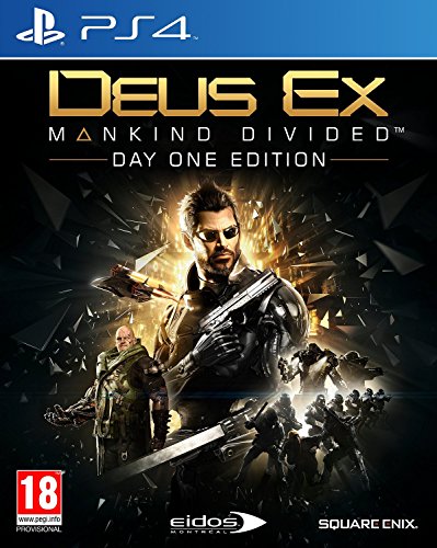 Deus Ex: Mankind Divided Day One Edition (PS4) (輸入版）