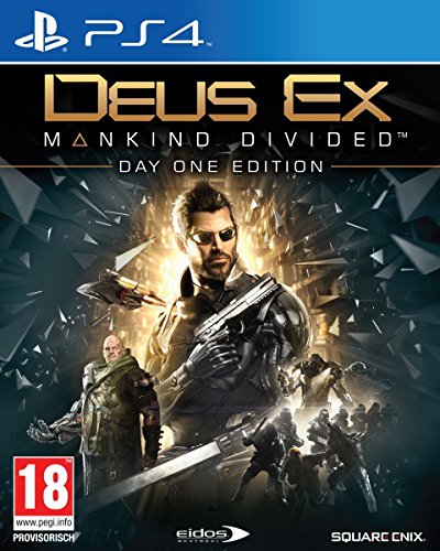 Deus Ex: Mankind Divided Day One Edition (PS4) (PEGI) [Importación americano]