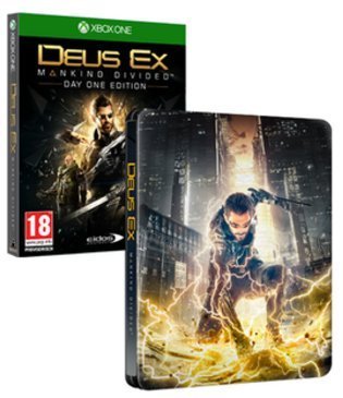 Deus Ex Mankind Divided Day One Edition Steelbook (Xbox One) (輸入版）