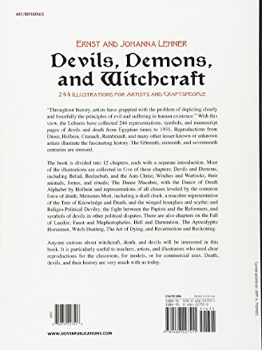 Devils, Demons, and Witchcraft: 244 Illustrations for Artists and Craftspeople (Dover Pictorial Archive)