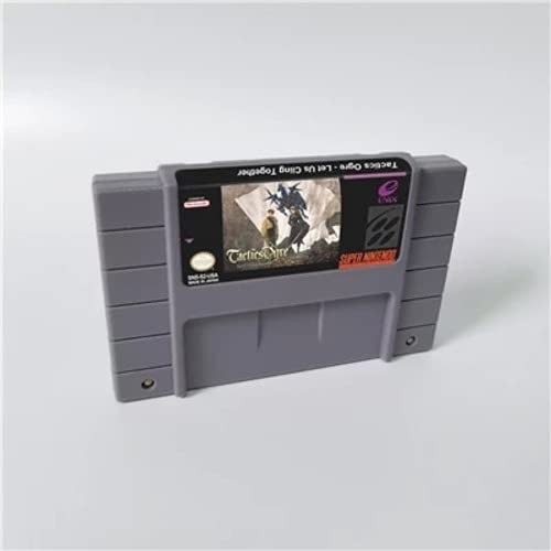 DeVoNe Tactics Ogre Let Us Cling Together Tarjeta de juego de rol Versión de EE. UU. En inglés Ahorro de batería (gris)