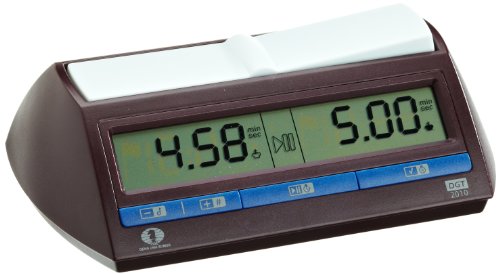 DGT DGT2010 - Reloj de ajedrez, digital, con logo FIDE, Multicolor