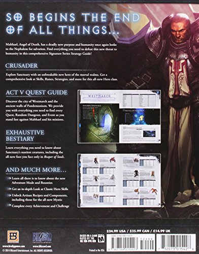 Diablo III: Reaper of Souls Signature Series Strategy Guide
