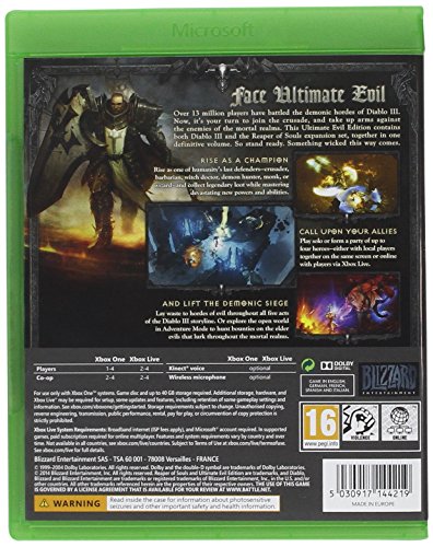 Diablo III: Reaper Of Souls - Ultimate Evil [Importación Francesa]