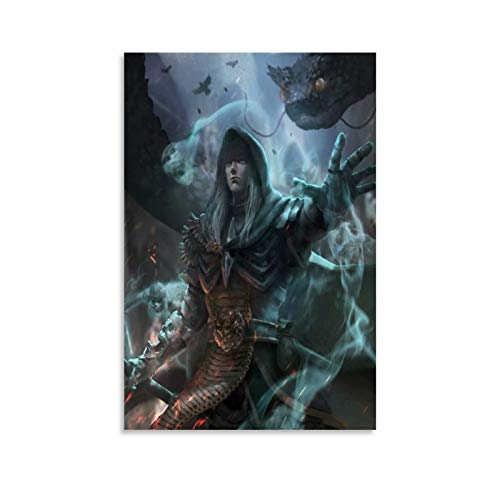 Diablo - Póster decorativo para decoración de dormitorio (50 x 75 cm)