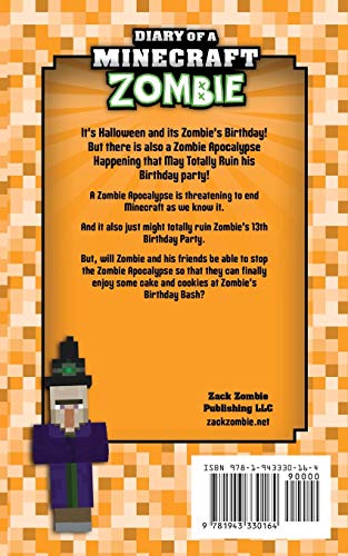 Diary of a Minecraft Zombie Book 9: Zombie's Birthday Apocalypse: Zombie's Birthday Apocalypse (An Unofficial Minecraft Book)