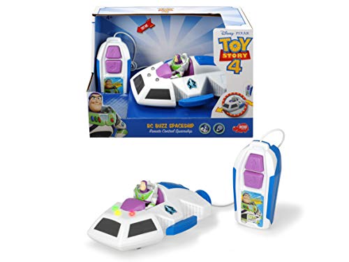 Dickie Toys-3153000 Toy Story 4 Nave Buzz RC por Cable, Multicolor (3153000)
