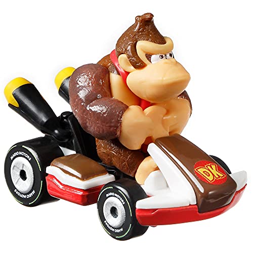 DieCast – GRN24 – Modelo Kart de Donkey Kong Standard Kart de Super Mario Kart – Multicolor – 1/64 6 cm