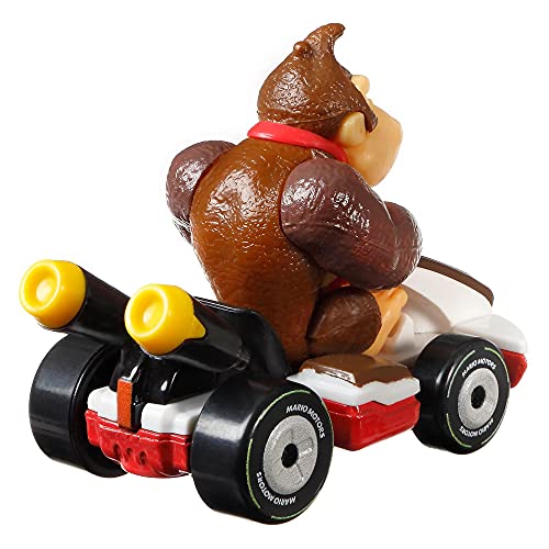 DieCast – GRN24 – Modelo Kart de Donkey Kong Standard Kart de Super Mario Kart – Multicolor – 1/64 6 cm