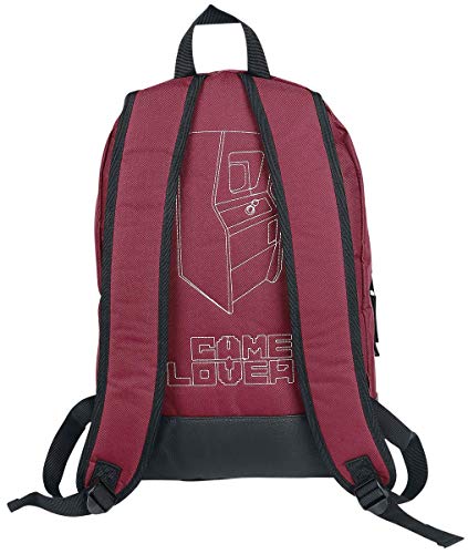 DIFUZED Atari – Sac A Dos Japan Mochila Infantil, 42 cm, Rojo (Rouge)