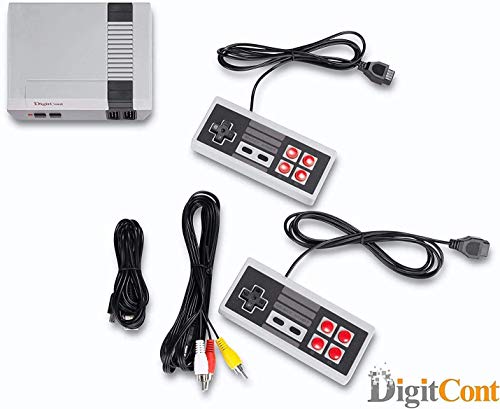 DigitCont Consola Retro, Plug & Play Classic ini 2ND Gen Consola incorporada, con 621 Juegos Retro clásicos para 2 Jugadores, Modo Consola de TV Salida de Memoria de la Infancia